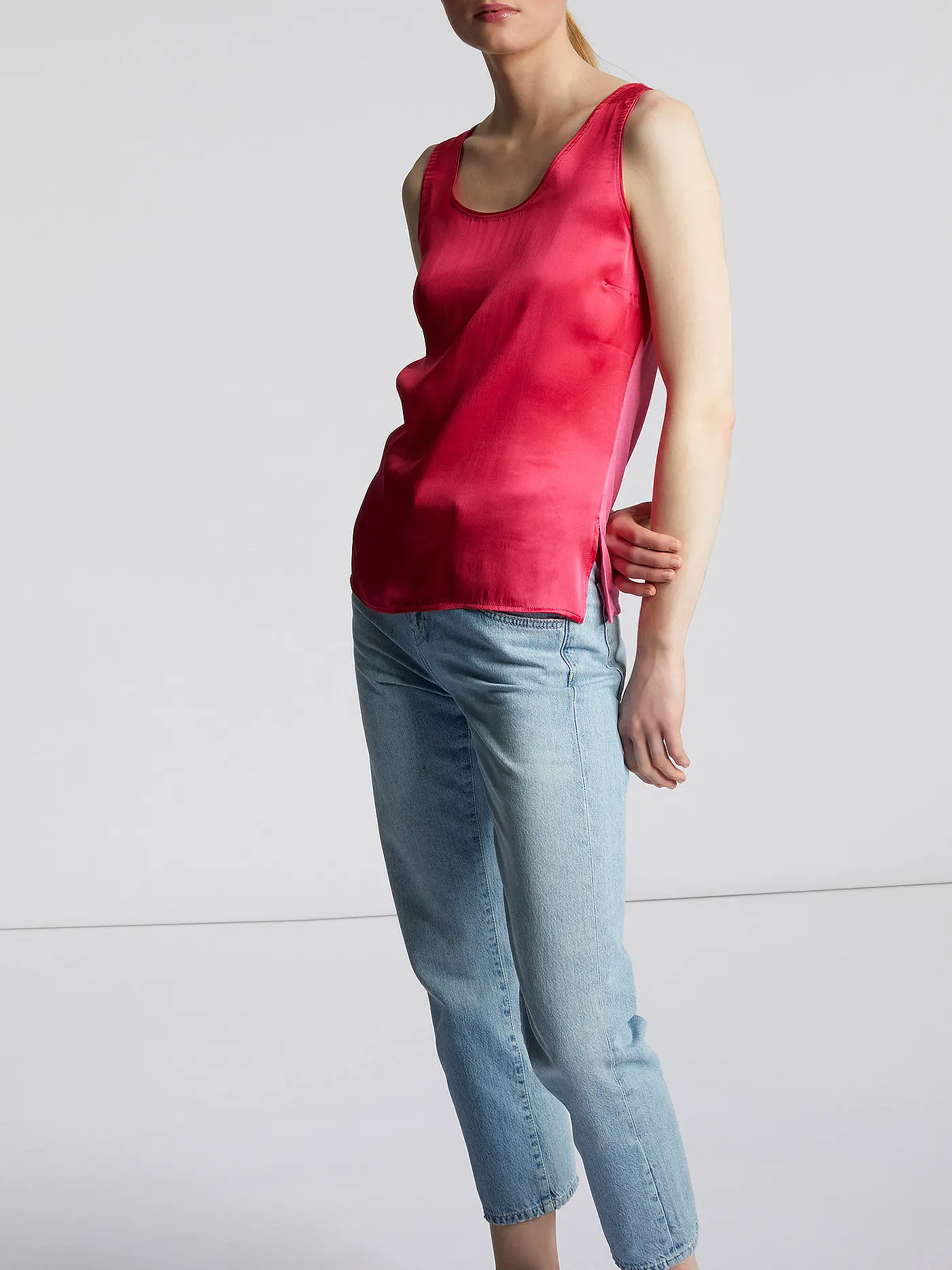 RICH & ROYAL | Top SILKY TOP | pink